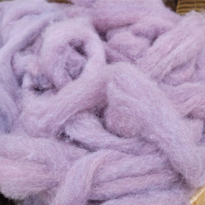 GCN/Alpaca Blueberry Roving