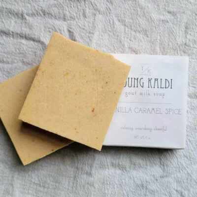 Vanilla Caramel Spice Goat Milk Soap